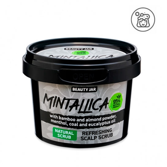 Scrub Cuoio Capelluto Rinfrescante - Eucalipto, Mentolo e Carbone