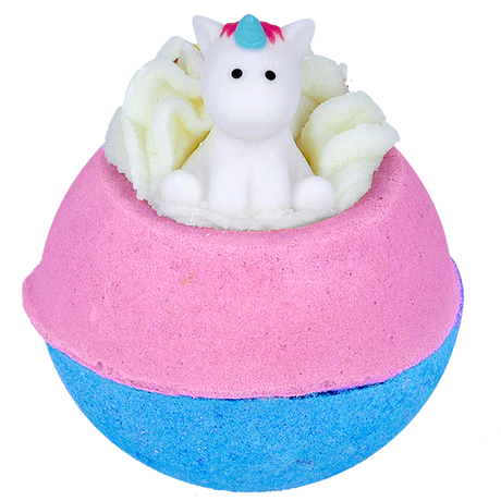 Bomba da Bagno Effervescente - Born To Be A Unicorn (con unicorno in gomma)