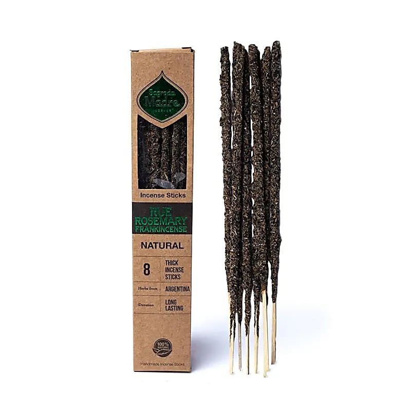 Incenso Botanico in Bastoncini Sagrada Madre - Ruta, Rosmarino ed Incenso