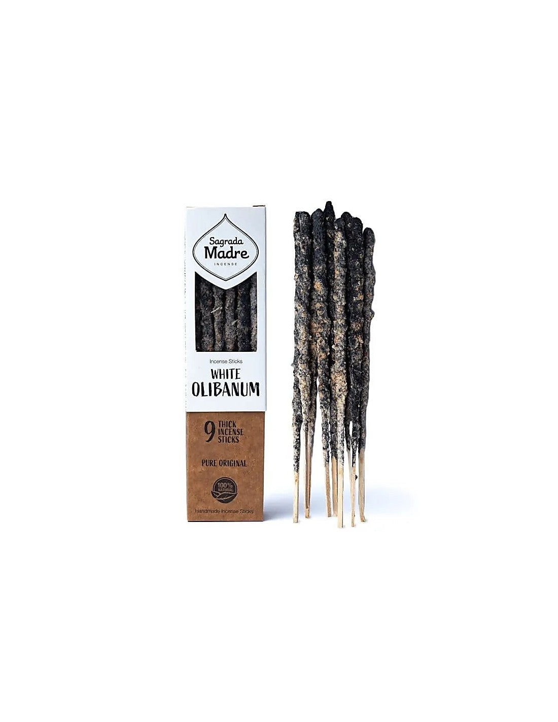 Incenso Botanico in Bastoncini Sagrada Madre - Olibano Bianco