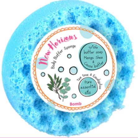 Spugna di Sapone Massaggiante - Tea Tree ed Eucalipto