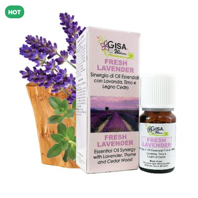 Fresh Lavender - Sinergia di Oli Essenziali per Ambienti 10 ml