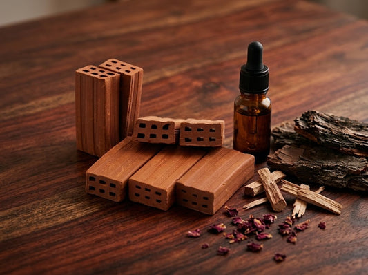 Mattoncini in Cotto Profumati – Rosewood (Legno di Palissandro)
