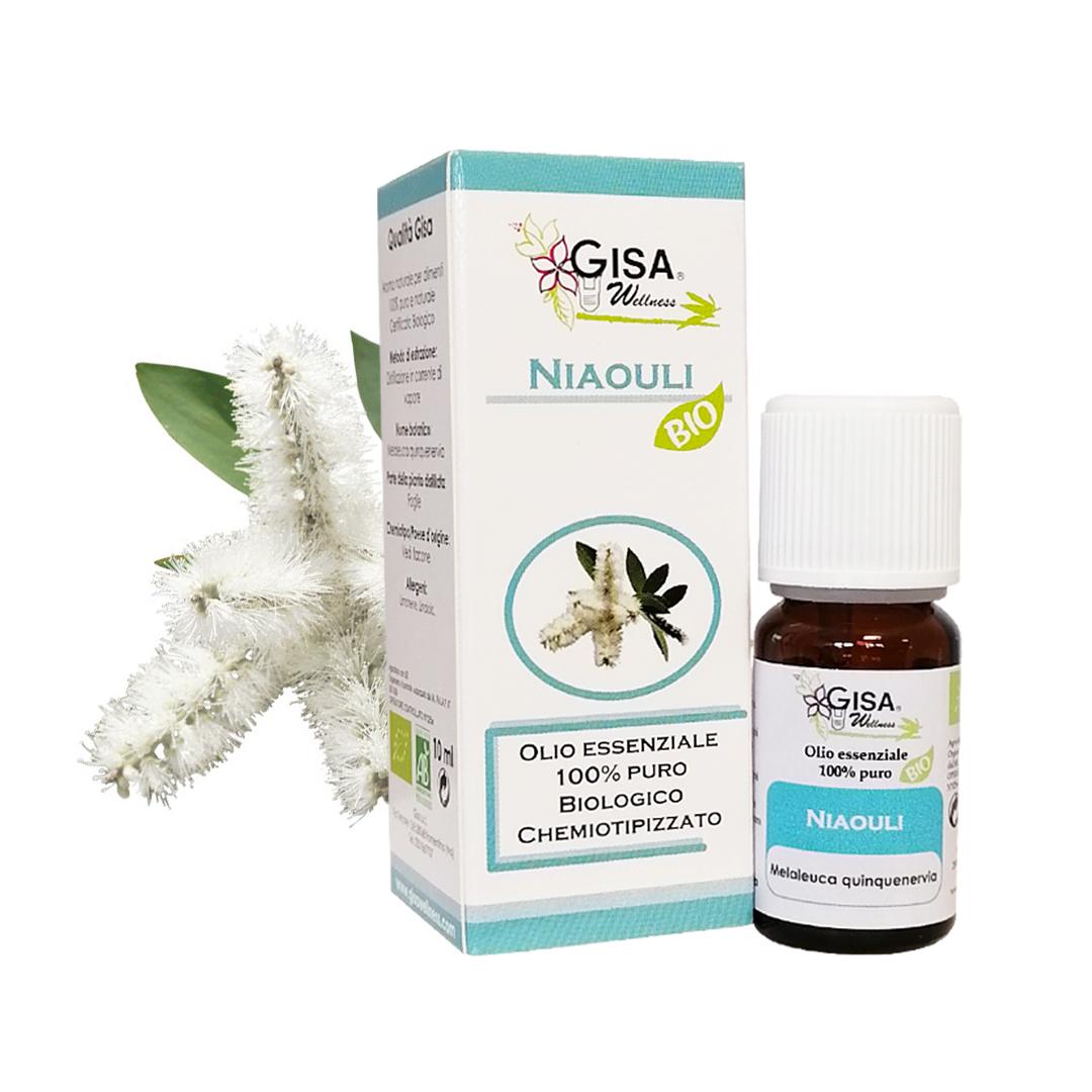 Olio Essenziale Biologico di Niaouli (Melaleuca Quinquenervia) 10 ml