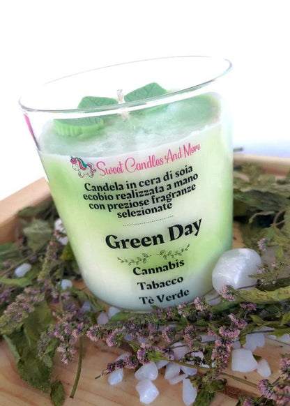 Candela Aromaterapica - Green Day