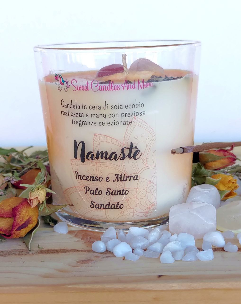 Candela Aromaterapica - Namastè