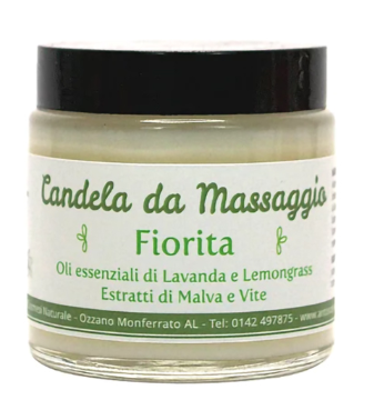 Candela da Massaggio - Fiorita con Lavanda e Lemongrass