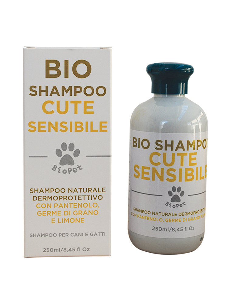 Shampoo Cute Sensibile Animali - Pantenolo, Germe di Grano e Limone